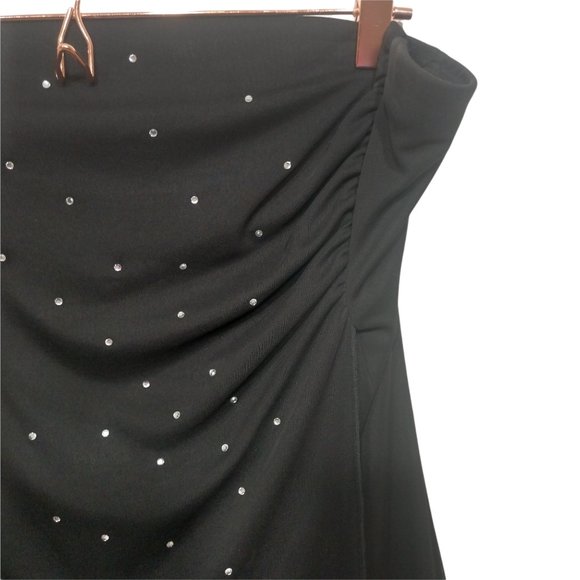 California Concepts Rhinestone Strapless Dress - Picture 3 of 16